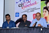 Premaku Raincheck Pre Release Photos